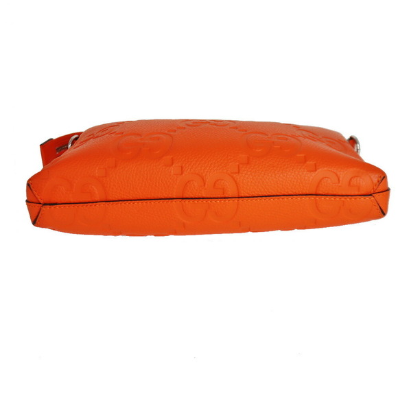 Gucci Piuma Calfskin Jumbo Shoulder Bag Orange - Picture 5 of 9